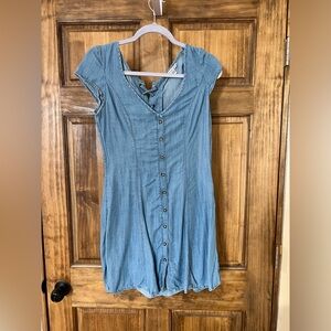 American Eagle Denim Mini Dress